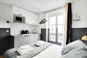 Modern Studio for 2P with A-C - Near Montmartre